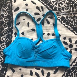 NWOT Blue Victoria’s Secret Sports Bra Sz 32A